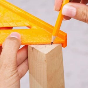 Swanson Tool Co T0118 8 inch Orange Composite Speedlite Speed Square Layout Tool, made of High Impact Polystyrene - Image 8