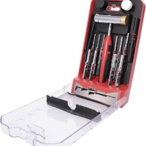 BIRCHWOOD CASEY Armorer's Hammer And Punch Kit | Durable Versatile Gunsmithing Multi-Piece Tool Set | 11 Punches, 4 Hammer Heads, Tweezer, Magnetic Strip & Case Included - Image 2