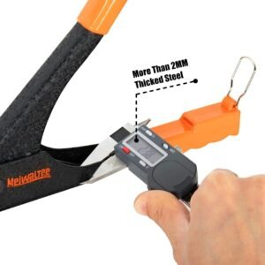 Meiwaltee Rivet Gun,Professional Pop Rivet Gun Kit with 200Pcs Rivets, 3/32"-1/8"-5/32"-3/16", Heavy Hand Riveter kit Suitable for Metal Work, Gutter, Automotive and Other Common DIY Projects - Image 3