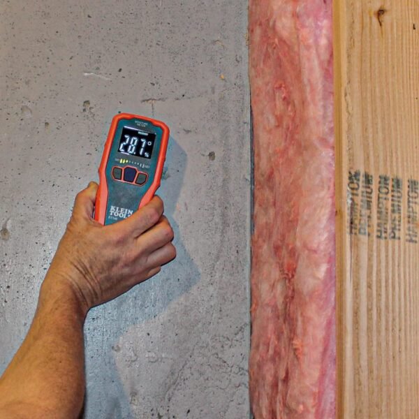 Klein Tools ET140 Pinless Moisture Meter for Non-Destructive Moisture Detection in Drywall, Wood, and Masonry; Detects up to 3/4-Inch Below Surface 13 61ga9Oa7cUL. SL1000