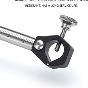 Wood Scribe Tool Wheel Marking Gauge woodworking tool set 180 MM Sliding Mark Scraper Adjustable Precision Linear Arc Dual-purpose Scriber Parallel Line Drawing Tool - Image 4