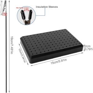 GJJC09B 1PC Painting Stand Base and 20PCS Alligator Clip Stick Set Modeling Tools for Airbrush Hobby Model Parts New - Image 7