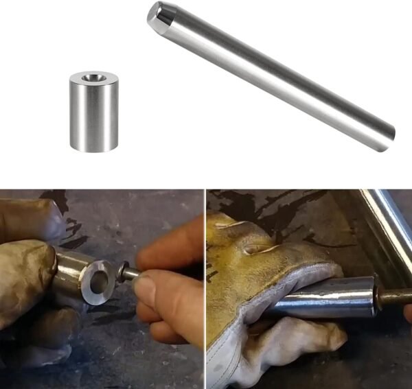 Blacksmith Tools Blacksmithing Forging Tools Blacksmith Rivet Doming Tools Heading & Bottom for Making Rivet Doming Fits Factory Sized 1/4" Shaft and 1/2" Head 2 61vH6WgqWJL. AC SL1500