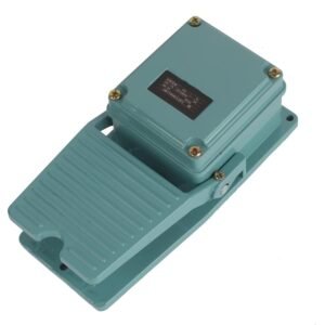 Foot Switch,250V 3A TFS-402 Momentary Foot Pedal Switch, Aluminum Nonslip Electric Pedal Foot Switch for Textile Equipment, Welding Device - Image 2