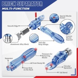 Mould King Building Blocks Separator Tool Kit Brick Tools Technic Blocks Tool Set Multi-Functional Hammer（1pcs, Random Color） - Image 3