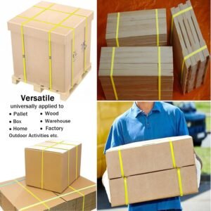 Packaging Banding Strapping Kit Tensioner Tool Sealer, Pallet Strapping Kit, 1/2" Wide x 4000" Length Poly Strapping Kit, Banding Tools for Packing Strapping - Image 2