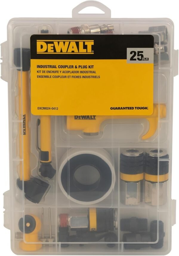 DEWALT 25pc Industrial Coupler & Plug Kit (DXCM024-0412) 2 711WWk2pmyL. AC SL1500