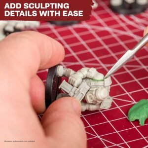 The Army Painter, Hobby Tool Kit with Glue & 6 Tools: Drill incl. 3 bits, Hobby Knife, Side Cutter, Sculpting Tool & Green Stuff - Tools for Warhammer & DND Modeling Plastic, Resin & Metal Miniatures - Image 5
