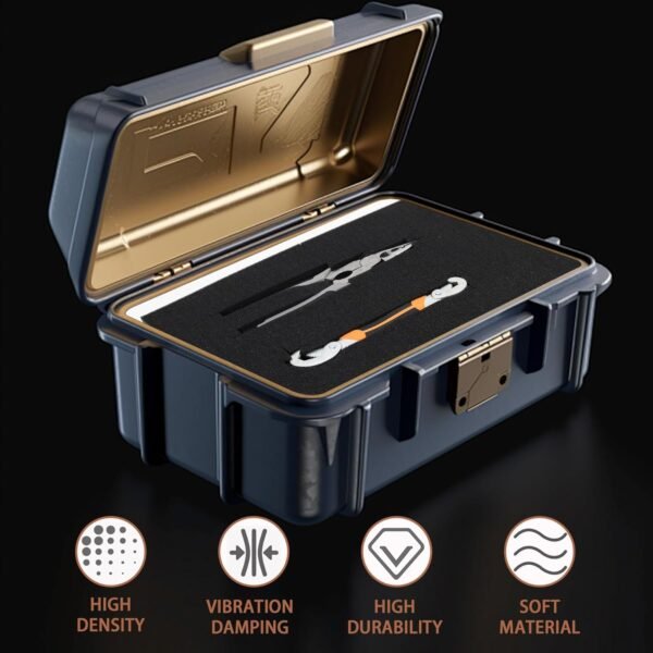 Pre-Cubed Pick & Pluck Foam Sheets - 4-Pack (12"x12"x2") Polyurethane Apart Insert Pads Liners for Toolboxes, Storage Drawer and Crafts 4 714 E8gwT9L. AC SL1500