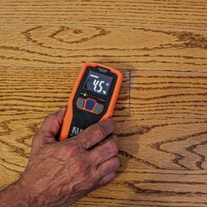 Klein Tools ET140 Pinless Moisture Meter for Non-Destructive Moisture Detection in Drywall, Wood, and Masonry; Detects up to 3/4-Inch Below Surface 25 Klein Tools ET140 Pinless Moisture Meter for Non-Destructive Moisture Detection in Drywall, Wood, and Masonry; Detects up to 3/4-Inch Below Surface - Image 11