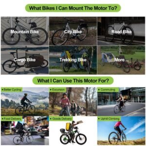 Bafang 750W 500W 1000W Mid Drive Kit with Battery(Optional) :Bafang BBS HD Ebike Conversion Kit with Display,48V/52V 8Fun Electric Bike Conversion Kit for Moutain Road Bike - Image 9