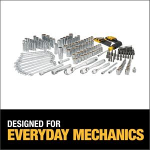 DEWALT Mechanics Tool Set, 1/4" & 3/8" & 1/2" Drive, SAE/Metric, 205-piece (DWMT81534) - Image 6