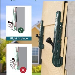 Upgraded Siding Installation Tools for 5/16-Inch, 3/8-Inch, 7/16-Inch Fiber Cement Lap Siding - Gauge With Adjustable Reveals, Polycarbonate Body, 2 Packs - Image 9