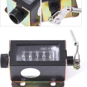 Handheld Manual Mechanical Tallies Counter 5 Digit Display 0-99999 For Textile Equipment Coaching Knitting Operations Manual Tally Counter - Image 7