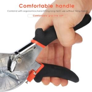 Miter Shears for Wood Trim, Adjustable 45°-135° Multi-Angle Handheld Tool, Multifunctional Trunking, Moulding Shears, Perfect for Mitre Cutting, Quarter Round, No Replacement Blade | LFXP3101S - Image 8