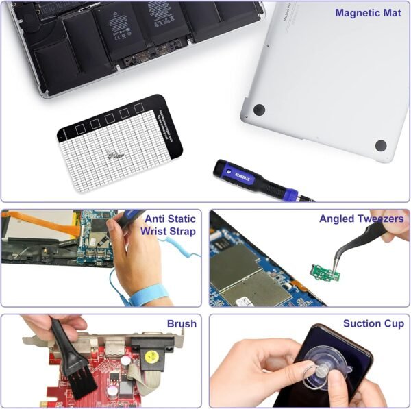 STREBITO Precision Screwdriver Set 191-Piece Multi-Bit Screwdriver 1/4 Inch Nut Driver Home Improvement Tool Electronic Repair Kit for Computer, iPhone, Laptop, PC, Cell Phone, PS4, Xbox, Nintendo 9 71CSB+7OaNL. AC SL1500