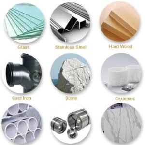 A0820M06, 8mm Diameter Tungsten Carbide Rotary Files, 1/4" Shank, Single Cut Top Flat Cylinder Shape Rotary Burrs Tool, for Die Grinder Drill Bit Alloy Steel Hard Metal Carving Polishing, 2Pcs - Image 5