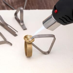 The Beadsmith Titanium Soldering Strips – Forms Clamps to Hold Metal Parts Securely During Soldering, Heat-Resistant & Bendable, for Jewelry Making & Metalwork (Pack of 10) 15 The Beadsmith Titanium Soldering Strips – Forms Clamps to Hold Metal Parts Securely During Soldering, Heat-Resistant & Bendable, for Jewelry Making & Metalwork (Pack of 10) - Image 7