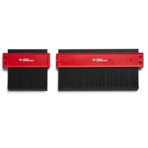 Contour Gauge 10" & 5" - Adjustable Profile Gauges for Flooring, Siding, Tile & More - Premium Carpentry Tools - 2 Pack - Image 2