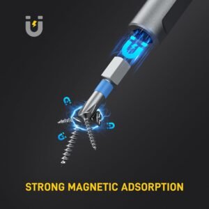 42 in 1 Magnetic Screwdriver, Screwdriver Set, Multi Bit Ratcheting Screwdriver Set with Storage Case Repair Tool Kit for Computer, Eyeglass, Bicycles, Watch, Ring Doorbell, Furniture and DIY - Image 6