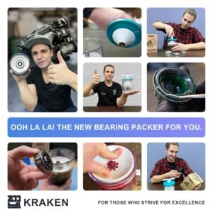 Rotation Handle Bearing Packer Tool - Inject Grease Safely, Easily, Effortlessly - Wheel Grease Packer with 50-Inch Drop Protection and Automatic Center Locator 10 Rotation Handle Bearing Packer Tool - Inject Grease Safely, Easily, Effortlessly - Wheel Grease Packer with 50-Inch Drop Protection and Automatic Center Locator - Image 3