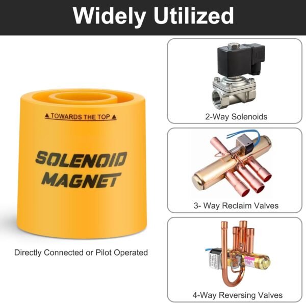 2 Pcs Solenoid Magnet, Solenoid Valve Magnet Tool #TLMKC, Solenoid Valve Troubleshooting Magnet Tool 18mm, Fits Most Industry Valves (Included Cannister Case) 4 71QSTDa8TlL. AC SL1500