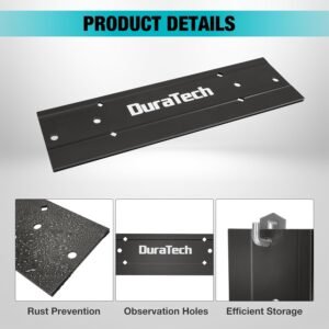 DURATECH 12 Inch Sheet Metal Bender, Folding Tool for Duct Bending, Hand Seamer with 3/8" & 1" Fold Depths, Ideal for HVAC, Roofing & Metal Fabrication, Gray - Image 5