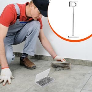 500pcs 1/16" Replacement Steel Needles Tile Leveling System 1.5mm Leveler Replaceable Pin Reusable Spare Steel Pin Tiling Construction Tools for Wall Floor Building - Image 5