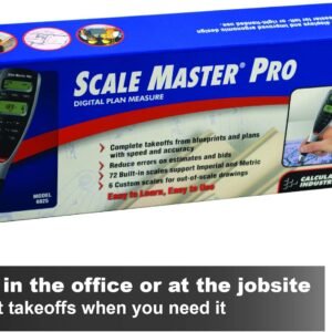 Calculated Industries Scale Master Pro 7.3-Inch Digital Plan Measure (6025) - Image 10