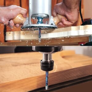 Up Down Compression Spiral Flush Trim Router Bit, 1/4 Inch Shank Solid Carbide Flush Trim Router Bits CNC Spiral Bit with Nano Coating by EANOSIC - Image 6