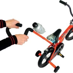 Schwinn Petunia and Grit Bike, 12 Inch Bike for Kids Ages 2-4, Orange, Teal, Pink or Blue, Steerable Beginner Bicycle with Training Wheels, Parent Push Handle, Rear Coaster Brake, Adjustable Seat - Image 10