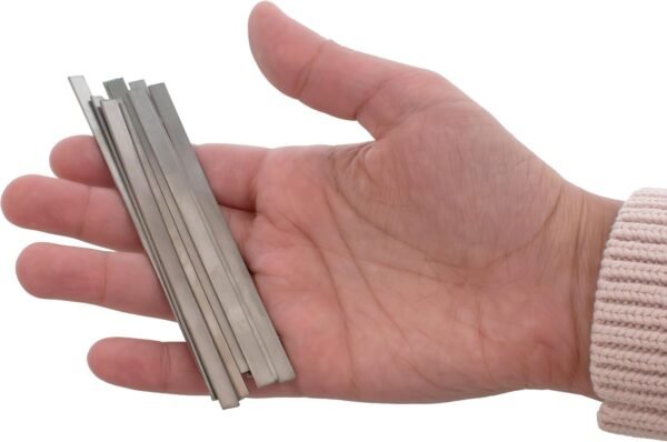 The Beadsmith Titanium Soldering Strips – Forms Clamps to Hold Metal Parts Securely During Soldering, Heat-Resistant & Bendable, for Jewelry Making & Metalwork (Pack of 10) 8 71YRaCTXfHL. AC SL1500