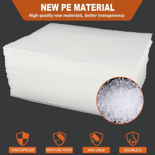 50Pcs Bubble Pouches Wrap Bag, 12''x16'' Double Wall Shockproof Bubble Bags, Clear Bubble Out Bags for Packing, Cushioning Bags for Moving, Shipping and Packing 5 71dAa7MAhsL. AC SL1500