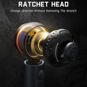 Fanttik WB10 Nova 1/4 Inch Drive Mini Bike Torque Wrench Set, 2-10 Nm/1.47-7.37ft-lb, 14 Bits Dual-Direction Click Adjustable 72-Tooth Torque Wrench Set for Bicycle - Image 7