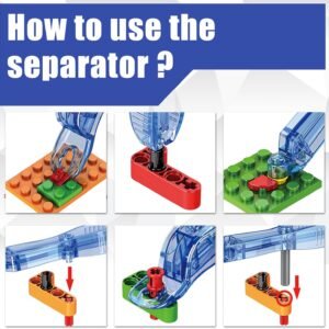 Mould King Building Blocks Separator Tool Kit Brick Tools Technic Blocks Tool Set Multi-Functional Hammer（1pcs, Random Color） - Image 4
