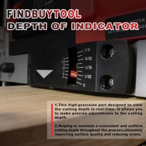 FindBuyTool 13" Benchtop Wood Thickness Planer with Helical Cutterhead, 120V 15-AMP 20000RPM Power Electric Motor Infeeding Worktable for Woodworking 15 FindBuyTool 13" Benchtop Wood Thickness Planer with Helical Cutterhead, 120V 15-AMP 20000RPM Power Electric Motor Infeeding Worktable for Woodworking - Image 7