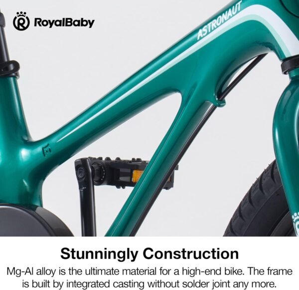 RoyalBaby Magnesium Kids Bike Lightweight Alloy Children Sport Bicycle 14/16/18 Inch Wheel for Boys Girls Ages 3+ Years 6 71mflQXjAEL. AC SL1500