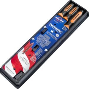 Mayhew Tools 14071OR Dominator Pro 3-Piece Pry Bar Set, 12", 17" & 25" Curved Pry Bars, Orange - Image 5