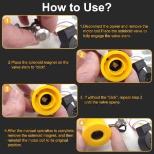 2 Pcs Solenoid Magnet, Solenoid Valve Magnet Tool #TLMKC, Solenoid Valve Troubleshooting Magnet Tool 18mm, Fits Most Industry Valves (Included Cannister Case) 16 2 Pcs Solenoid Magnet, Solenoid Valve Magnet Tool #TLMKC, Solenoid Valve Troubleshooting Magnet Tool 18mm, Fits Most Industry Valves (Included Cannister Case) - Image 8