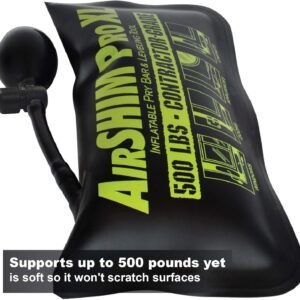 Calculated Industries 1194 Air Shim XL Inflatable Pry Bar and Leveling Tool; 500 LB Load Holding Rating; Contractor-Grade Alignment Pump Wedge - Image 6