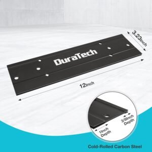 DURATECH 12 Inch Sheet Metal Bender, Folding Tool for Duct Bending, Hand Seamer with 3/8" & 1" Fold Depths, Ideal for HVAC, Roofing & Metal Fabrication, Gray - Image 3
