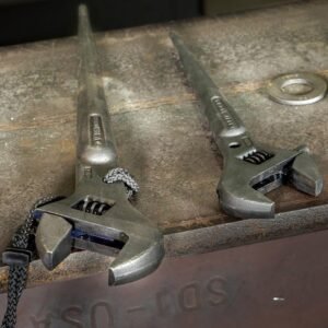 Klein Tools 3227 Extra Wide Adjustable Wrench, Made in USA, Construction Spud Wrench for Up to 1-7/16-Inch Nuts and Bolts, 10-Inch, with Tether Hole 25 Klein Tools 3227 Extra Wide Adjustable Wrench, Made in USA, Construction Spud Wrench for Up to 1-7/16-Inch Nuts and Bolts, 10-Inch, with Tether Hole - Image 10