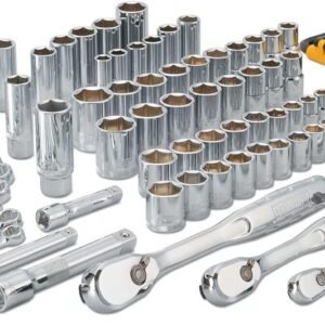 DEWALT Mechanics Tool Set, 1/4" & 3/8" & 1/2" Drive, SAE/Metric, 205-piece (DWMT81534) - Image 3