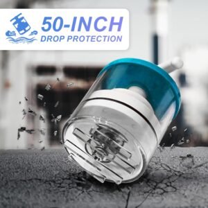 Rotation Handle Bearing Packer Tool - Inject Grease Safely, Easily, Effortlessly - Wheel Grease Packer with 50-Inch Drop Protection and Automatic Center Locator 12 Rotation Handle Bearing Packer Tool - Inject Grease Safely, Easily, Effortlessly - Wheel Grease Packer with 50-Inch Drop Protection and Automatic Center Locator - Image 5