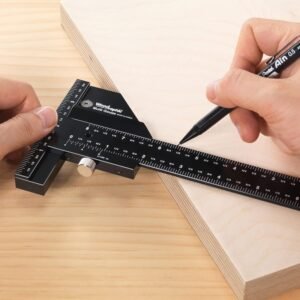 Scriber Gauge 37 Inch – Extra Long Measuring and Marking Ruler, Layout and Joinery Gauge, CNC Aluminum Square Tool for Woodworking, Carpentry, Framing, DIY Projects (New Version) 13 Scriber Gauge 37 Inch – Extra Long Measuring and Marking Ruler, Layout and Joinery Gauge, CNC Aluminum Square Tool for Woodworking, Carpentry, Framing, DIY Projects (New Version) - Image 5