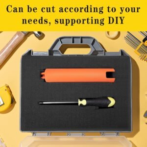 DECOHS 4 PCS Pick Apart Foam Insert- 2 Size Pick and Pluck Foam- Pluck Pre Cube Sheet Foams with Bottom Use for Board Game Box Cases Storage Drawer (Length 12 Inch) 13 DECOHS 4 PCS Pick Apart Foam Insert- 2 Size Pick and Pluck Foam- Pluck Pre Cube Sheet Foams with Bottom Use for Board Game Box Cases Storage Drawer (Length 12 Inch) - Image 6