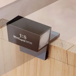 Dovetail Saw Guide – 1:6 Angle for Soft Wood – Magnetic CNC Aluminum Joinery Tool for Hand-Cut Precision, Woodworking Layout, and Marking Accuracy - Image 3