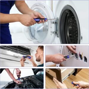 STREBITO Precision Screwdriver Set 191-Piece Multi-Bit Screwdriver 1/4 Inch Nut Driver Home Improvement Tool Electronic Repair Kit for Computer, iPhone, Laptop, PC, Cell Phone, PS4, Xbox, Nintendo 16 STREBITO Precision Screwdriver Set 191-Piece Multi-Bit Screwdriver 1/4 Inch Nut Driver Home Improvement Tool Electronic Repair Kit for Computer, iPhone, Laptop, PC, Cell Phone, PS4, Xbox, Nintendo - Image 7