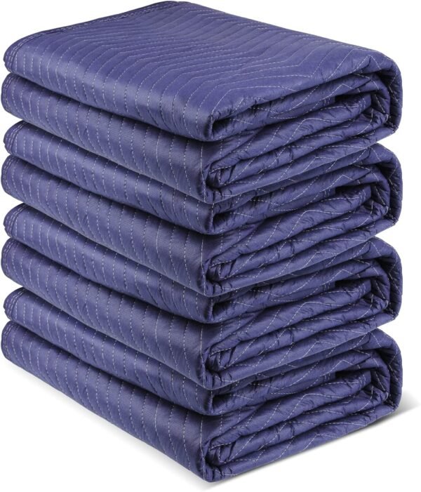 Olympia Tools 4-Pack Heavy Duty Padded Moving Blanket, 72 x 80 in, Packing Blankets for Moving 2 819f6+tQiVL. AC SL1500