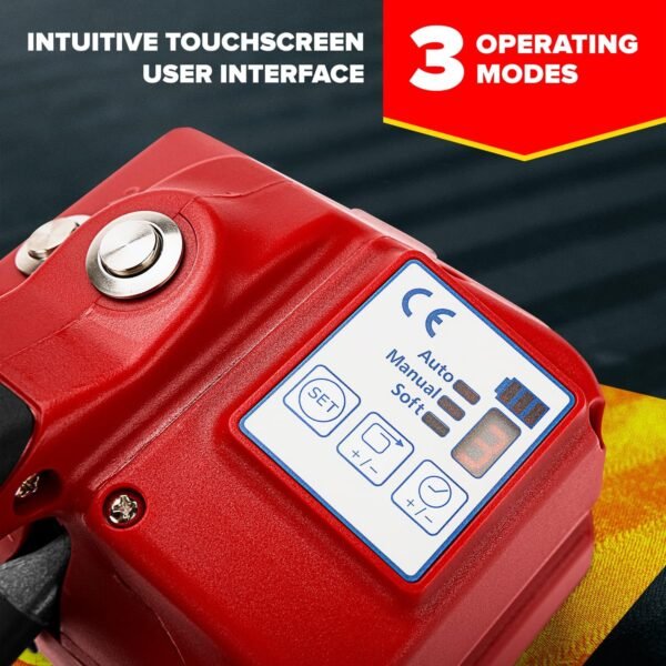 IDL Packaging Transpak H-46B-34 Battery-Powered Premium Industrial Strapping Tool for 3/4" Polyester (PET) and Polypropylene (PP) Strapping - High-Speed Packaging Strapping Machine 7 81B7 r0B+DL. SL1500